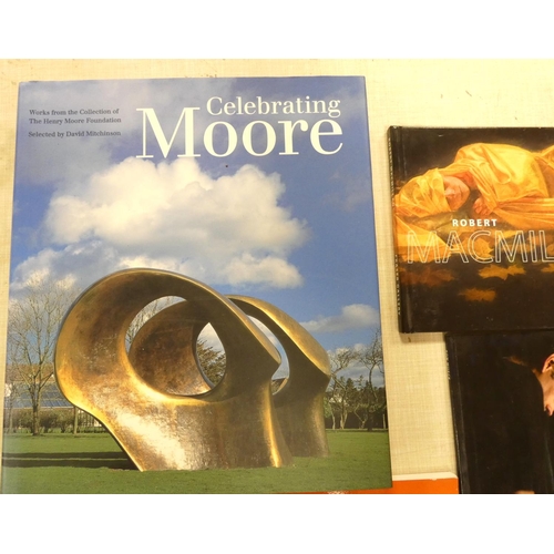 300 - Art Reference. 5 books & softback publications incl. Henry Moore & Winifred Nicholson.... 