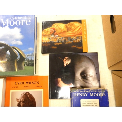 300 - Art Reference. 5 books & softback publications incl. Henry Moore & Winifred Nicholson.... 