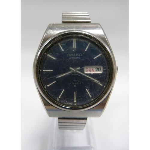 Seiko Automatic 17 jewels 6309 8120 gents wristwatch circa 1970s