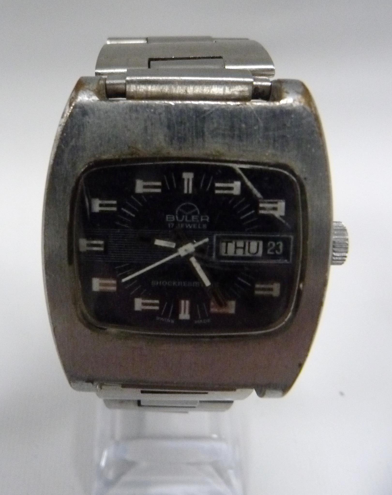 BULER 17 Jewels Watch Vintage Buler De Luxe Watch Repair Part 1 | ASMR - YouTube main image 3