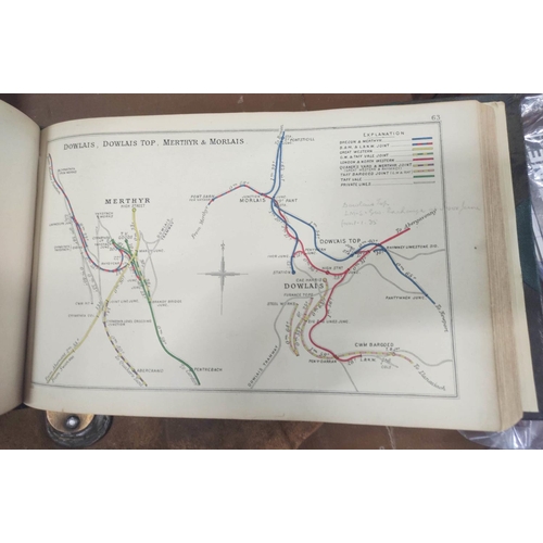 265 - Railway Clearing House book of official railway junction diagrams, published by the railway clearing... 