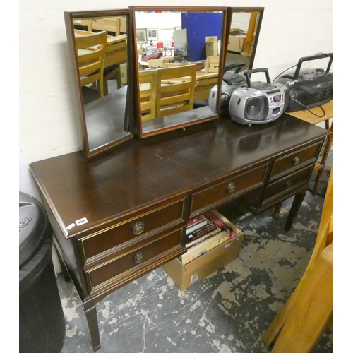 506 - Stag dressing table.