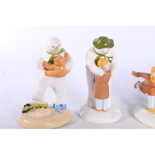 196 - Five Coalport figures of The Snowman Characters (5)