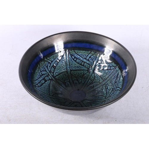 201 - Celtic Pottery of Newlyn Cornwall bowl.