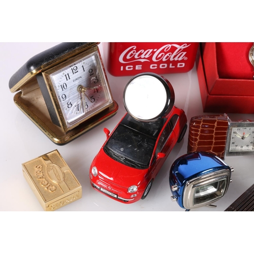 704 - Gents Scuderia Ferrari wristwatch in original box, a ladies Beverly Hills Polo Club wristwatch, and ... 