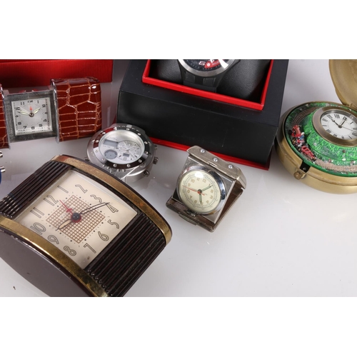 704 - Gents Scuderia Ferrari wristwatch in original box, a ladies Beverly Hills Polo Club wristwatch, and ... 