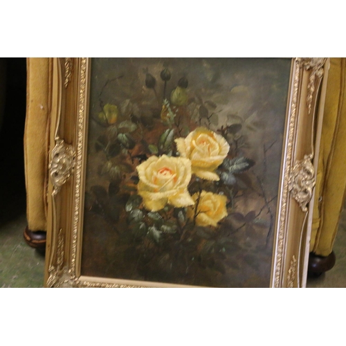 807 - Collection of framed oil paintings.