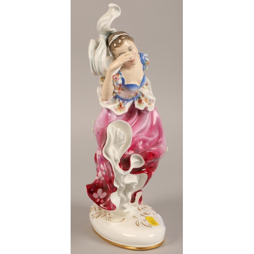 8 - Royal Doulton figure Columbine HN2738, missing hand