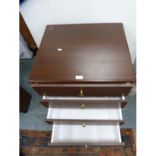 384 - Modern chest of four drawers.