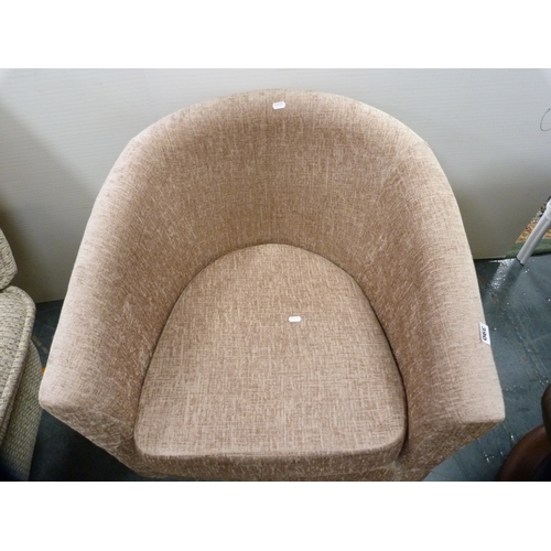 387 - Dunelm tub chair.