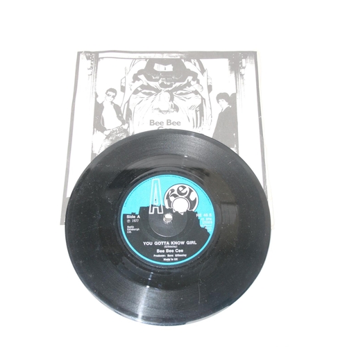 Bee Bee Cee – You Gotta Know Girl 7インチ Bee Bee Cee You Gotta Know Girl, original 1977 Punk single on