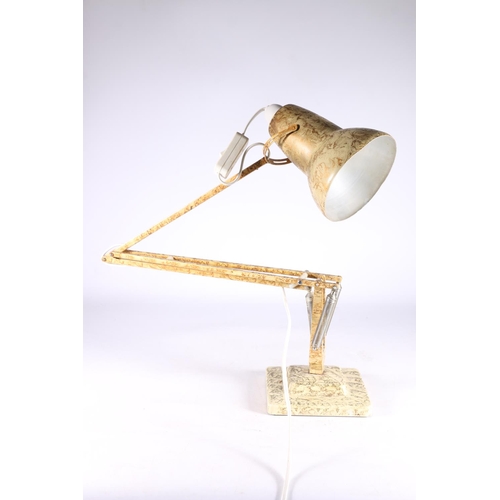 357 - Herbert Terry and Son Limited of Redditch Anglepoise adjustable desk lamp with camouflage paintwork,... 