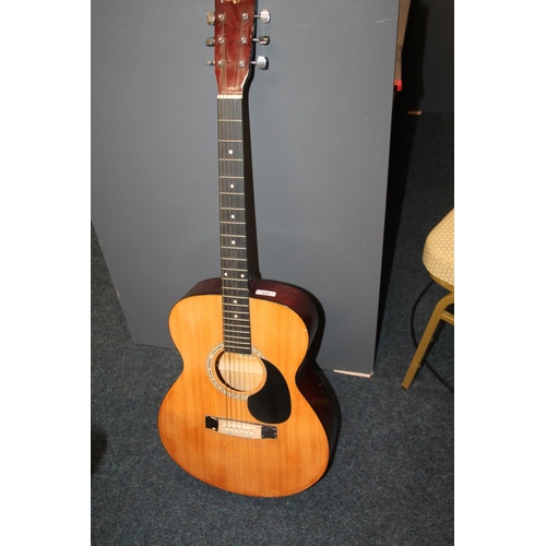 241 - Martin Smith W100N acoustic guitar.