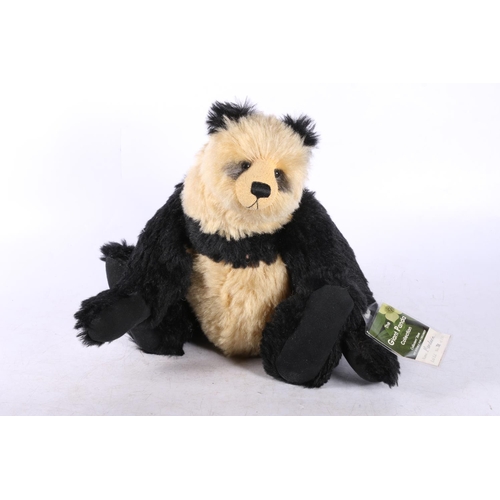 109 - The Cotswold Bear Co. Mandarin the Giant Panda, 38/100, 27cm seated.