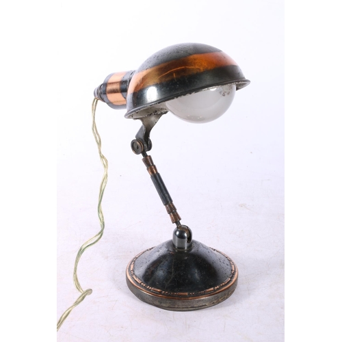 131 - Small stylish desk lamp.