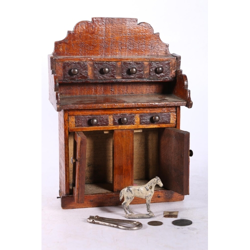 23 - Miniature model of a Scottish dresser.