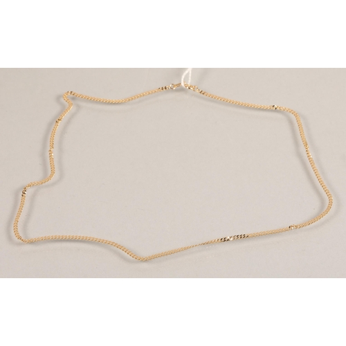 74 - 9ct gold chain 2.7g