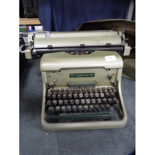 172 - Imperial 66 typewriter.