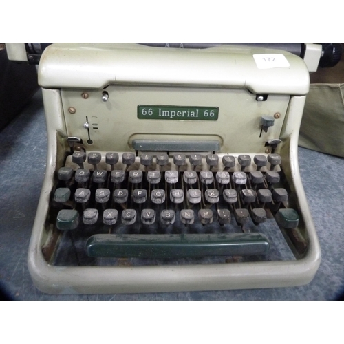 172 - Imperial 66 typewriter.