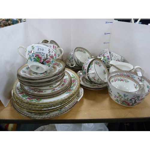 210 - Royal Doulton 'Indian Tree' pattern part tea set.  (42)