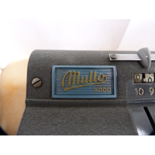 217 - Multo adding machine.