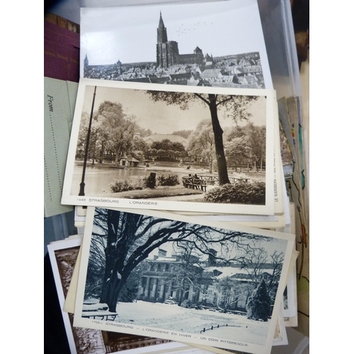 22 - Collection of various postcards to include Tucs, Scottish Life and Character cards and various snaps... 