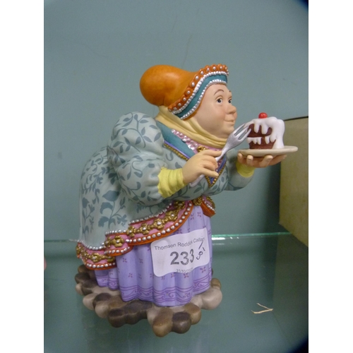 233 - Three small Royal Doulton figures, 'Diana', 'Penny' and 'Cissie', and a Greenwich Workshop limited e... 