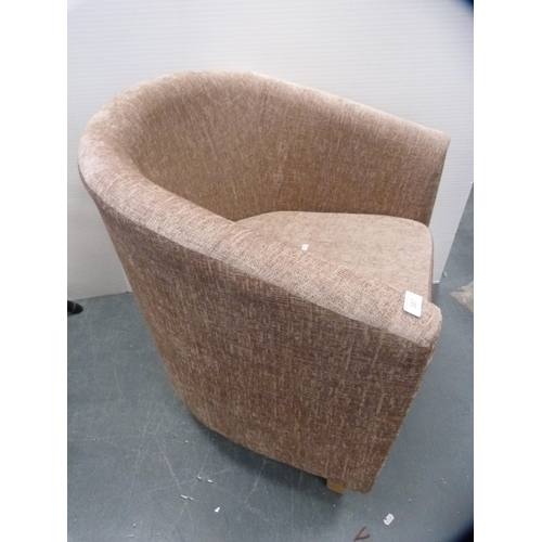 387 - Dunelm tub chair.