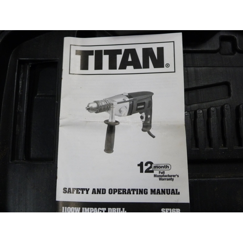 435 - Titan SF16B 1100W impact drill.