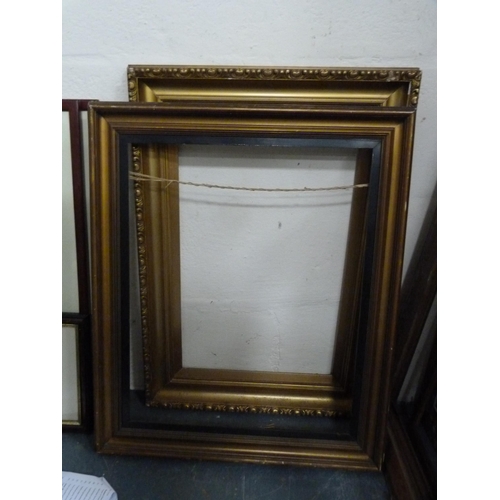 87 - Collection of various gilt and other picture frames.