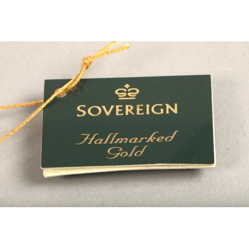 91 - Sovereign 9ct gold ladies' wristwatch