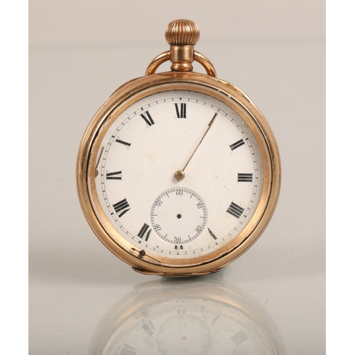 97 - Gents gold plated pocket watch