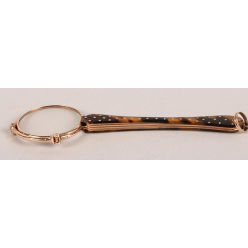 201 - Convertible magnifying glass / pair glasses in case