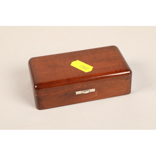 227 - Wooden cased set of miniature scales