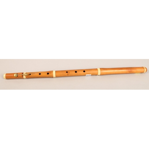 247 - 19th century boxwood flute