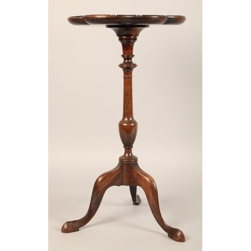 564 - Mahogany wine table, 55 cm high