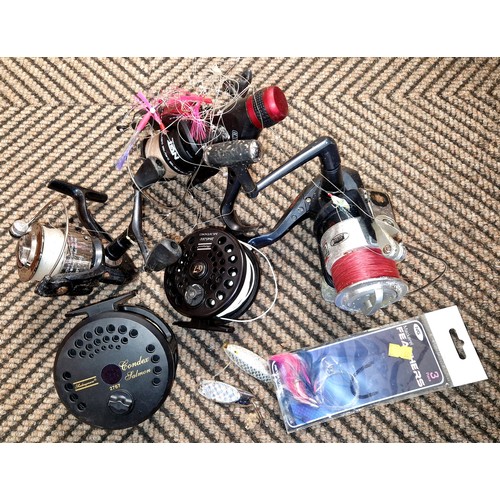 408 - Quantity of fishing reels