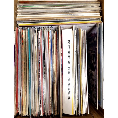 406 - Quantity of LPs including classical and world music