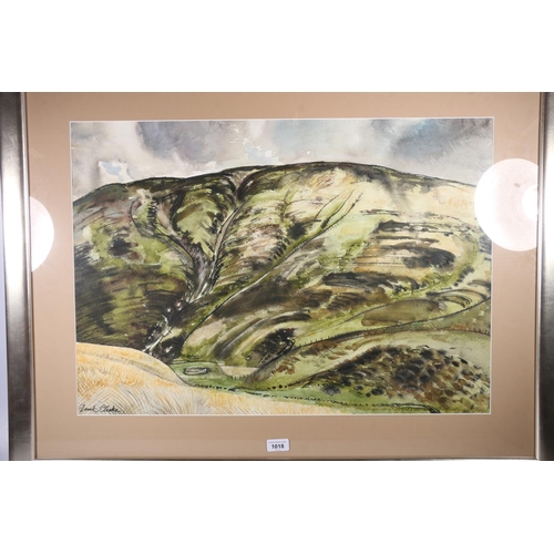 282 - DEREK CLARKE MBE RP RSW RSA (British 1912-2014) *ARR* Borders Landscape Watercolour, signed lower le... 