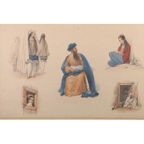 298 - AFTER JAMES ATKINSON (British 1780-1852) His Majesty Shah Shoojah-ool Moolk (Sketches in Afghanistan... 