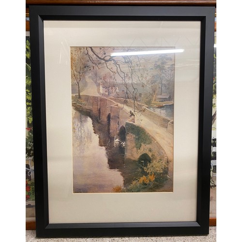 486 - Two framed prints by A. Heaton Cooper, and eight other pictures (10)