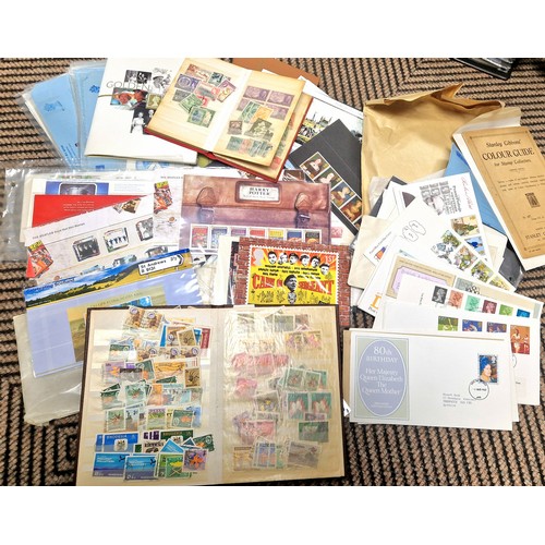 360 - Box of stamps including used and first day covers dating from 1970s-2010s