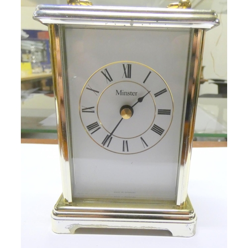 2 - Small modern German carriage clock.