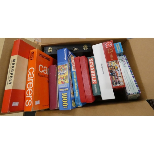 22 - Large collection of various board games.