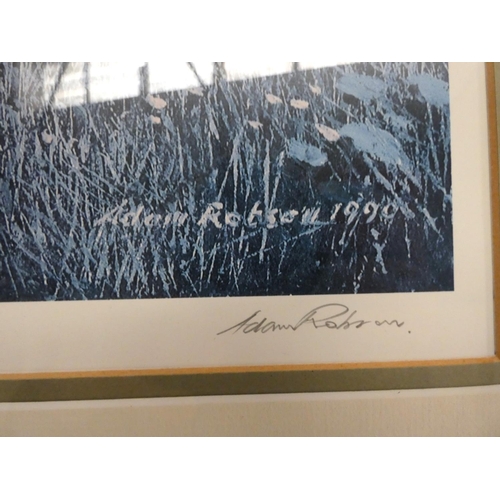 65 - Adam Robson ' The style of the past Shetland' pencil signed, limited edition.