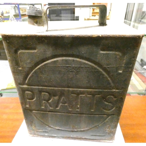 9 - Vintage Pratts petrol can.