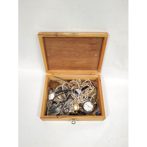 104 - Cultured pearl necklet, rolled gold watch, various fashion watches and other items.