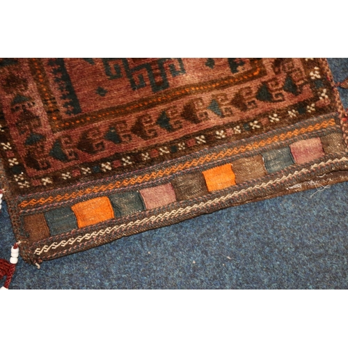 538 - Two Eastern saddle bags, 53cm x 53cm.