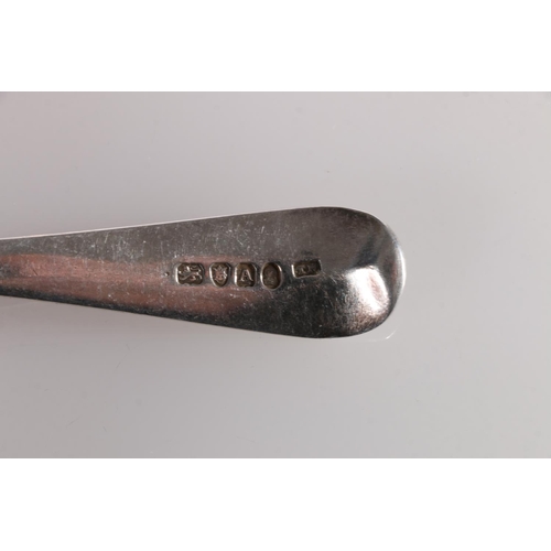 20H - Pair of silver sugar tongs by Edwin Sweet, Exeter 1831, a Georgian antique silver tablespoon by Thom... 