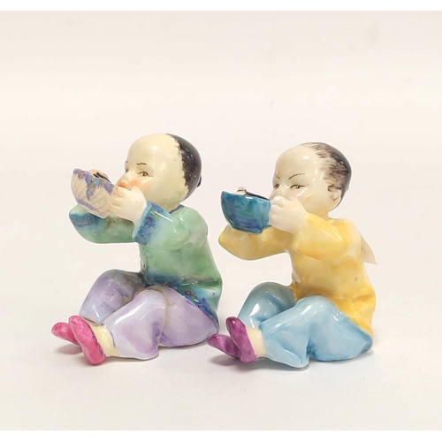 328 - Two Royal Worcester small figures from the Children of the Nations range 